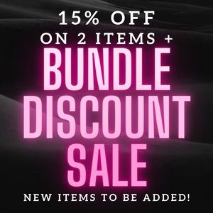 Bundle Discount!!!